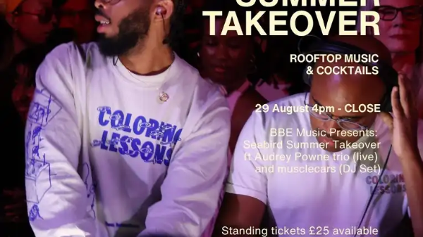  BBE Music: Seabird Summer Takeover ft Audrey Powne trio & MUSCLECARS
