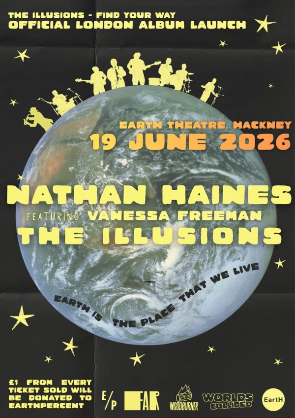 Nathan Haines Band feat. Vanessa Freeman and The Illusions Album Launch, London