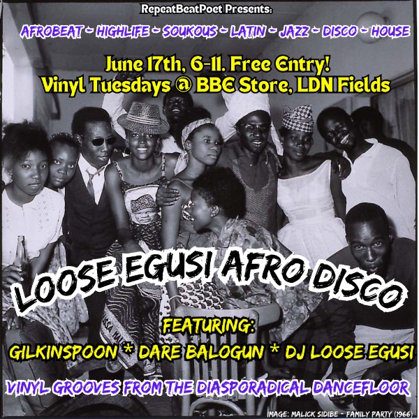 Loose Egusi Afro Disco BBE