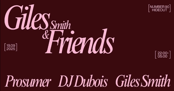 Giles Smith & Friends @ No. 90 